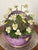 1970s Easter Spring Sea Shell Floral Arrangement For Sale - Image 5 of 6