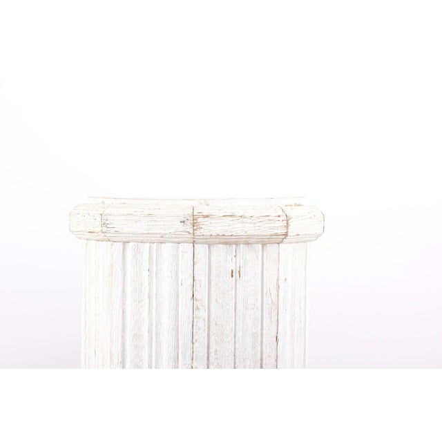 Vintage Italian Oak Pedestals, Set of 2 For Sale - Image 5 of 9