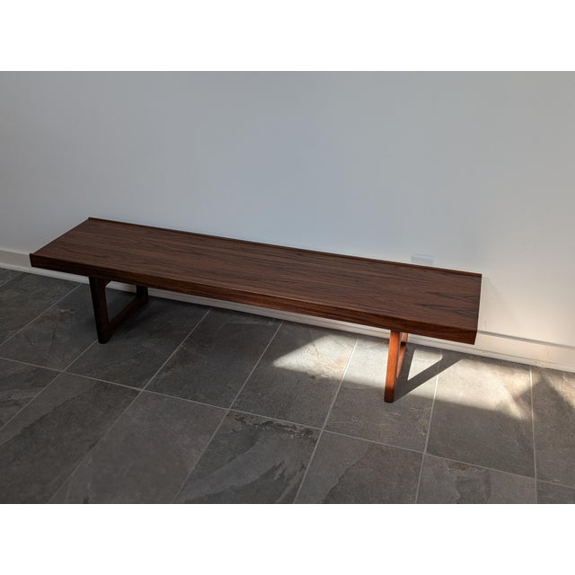 Teak "Krobo" Bench by Torbjørn Afdal for Bruksbo, Norway, 1960s For Sale - Image 13 of 18