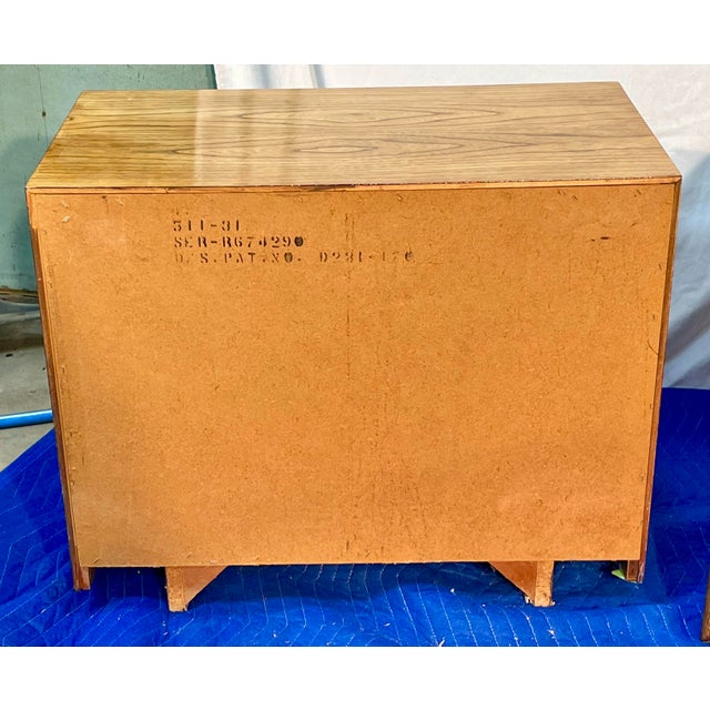 Lane Furniture Company 1970s Pair of Midcentury Modern Brutalist/Staccato Night Stands For Sale - Image 10 of 12