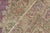 Distressed Vintage Runner in Purple With Beige Floral Medallion, by Rug & Kilim For Sale In New York - Image 6 of 7