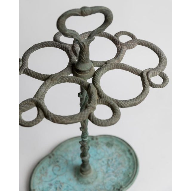 Vintage Brass Umbrella Stand, 1930s For Sale - Image 5 of 15