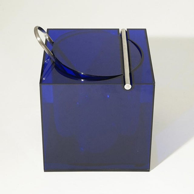 Blue Ice Bucket by Studio Opi for Cini and Nils, 1970s For Sale - Image 8 of 15