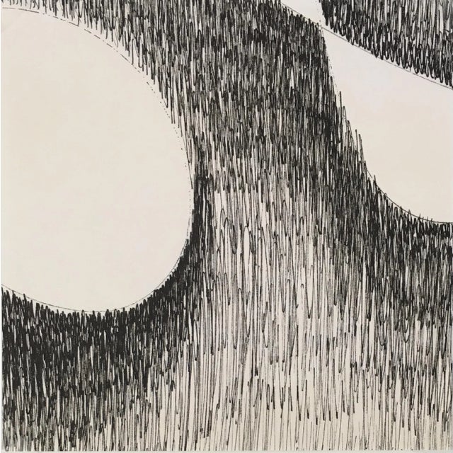 Modern French Pen and Ink - Modern Sketch, 2000s For Sale - Image 4 of 4