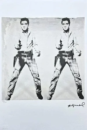 After Andy Warhol, Double Elvis Presley, 1980s, Lithograph