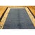 1920s Blue Ground Geometric Antique Chinese Peking Rug 6'10" X11'8" Wool Carpet For Sale - Image 11 of 11