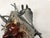 Vintage Wall Lamp with Iron Base and Glass Lampshade in the style of Mazzega, 1970s For Sale - Image 4 of 12