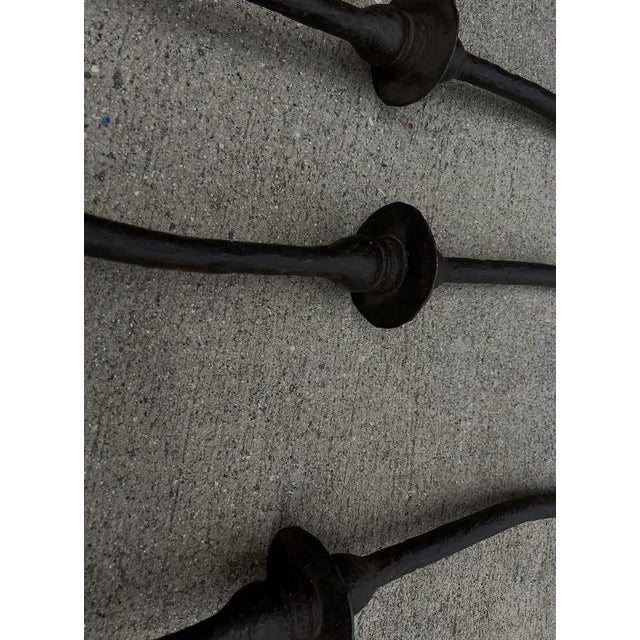 Monumental 18th-Century Spanish Baroque Style Walnut Trestle Dining / Refectory Table For Sale - Image 14 of 18