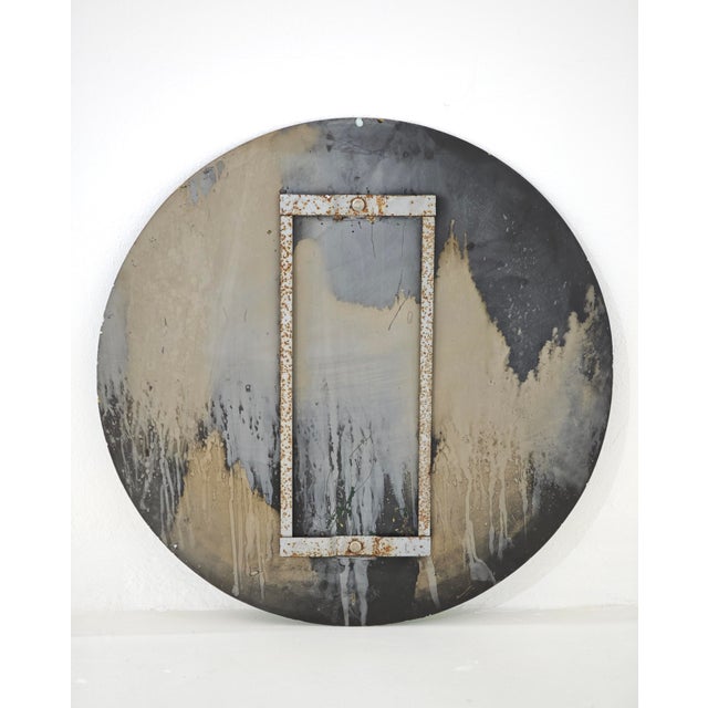 Round Crystal Wall Mirror attributed to Cristal Art, Italy, 1970s For Sale - Image 10 of 15