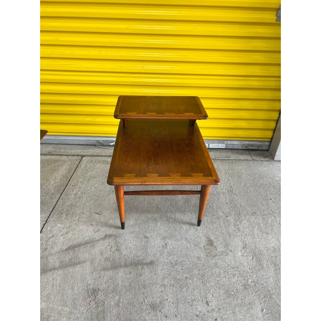 Mid-Century Modern 1960s Mid Century Modern Lane Acclaim Two Tier End Table For Sale - Image 3 of 8