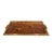 Wood Hollywood Regency Great Brass and Burl Tray, Italy, 1970s For Sale - Image 7 of 9