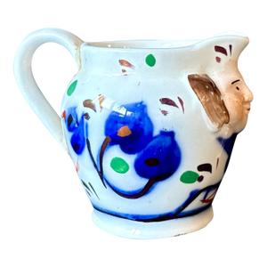 Vintage Toby Jug by Allertons – Antique English Pitcher – Fillpot / Philpot Character Jug With Tricorn Hat – Welsh Pottery