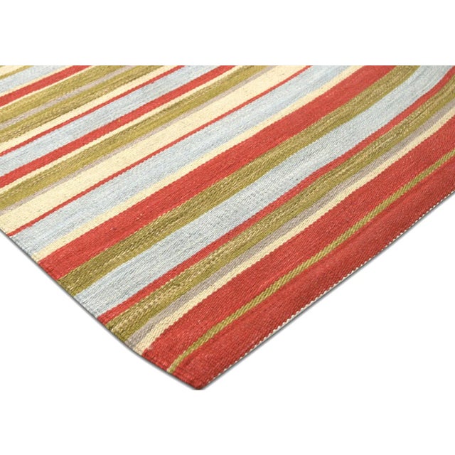 Contemporary Contemporary Egyptian Kilim Rug For Sale - Image 3 of 5