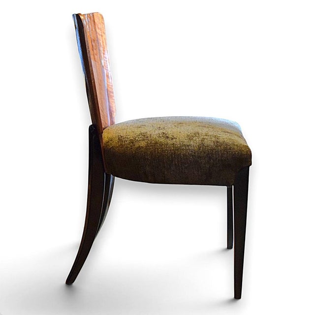 Modern H-214 Chairs by Jindřich Halabala, Czechoslovakia, 1950s, Set of 4 For Sale - Image 3 of 9