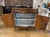 19th Century 19th Century Italian Black Walnut Shaped Front Cabinet For Sale - Image 5 of 6