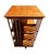 Antique Arts & Crafts Walnut Three Tier Revolving Bookcase Excellent Condition For Sale In Boston - Image 6 of 12