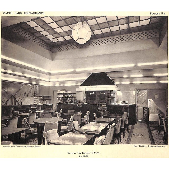 "Cafes-Bars Restaurants Ii" 1925 For Sale - Image 4 of 12
