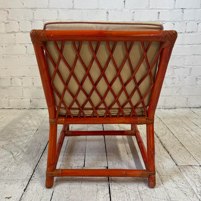 Tommi Parzinger Tommi Parzinger for Willow Reed Lounge Chair For Sale - Image 4 of 13