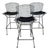 Vintage Stools by Harry Bertoia for Knoll, 1970s, Set of 3 For Sale