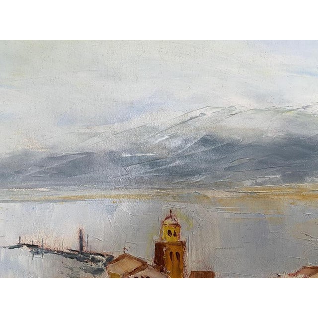 Jean Bouché, Saint Tropez, 2010, Oil on Canvas. For Sale - Image 4 of 5
