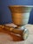 Brass 18th Century Heavy Cast Brass Lathe-Turned Mortar and Pestle For Sale - Image 8 of 15
