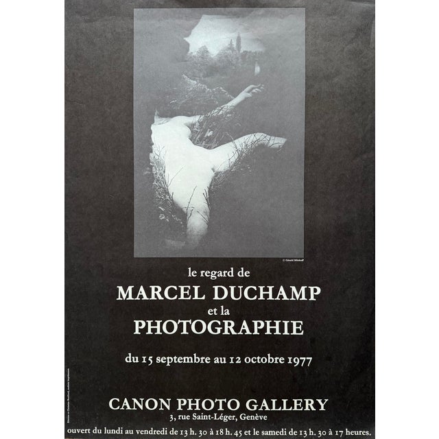 Paper Gerald Minkoff, Marcel Duchamp's Perspective on Photography, 1977, Print For Sale - Image 7 of 9