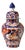 Antique Japanese Imari Porcelain Lidded Vase, 1890s For Sale