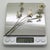 Vintage Italian Handmade Genuine Silver Orchid Branch Long Miniature, 1950s For Sale - Image 10 of 13