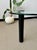 Metal 1990s Postmodern Glass and Iron Waterfall Accent Table For Sale - Image 7 of 9