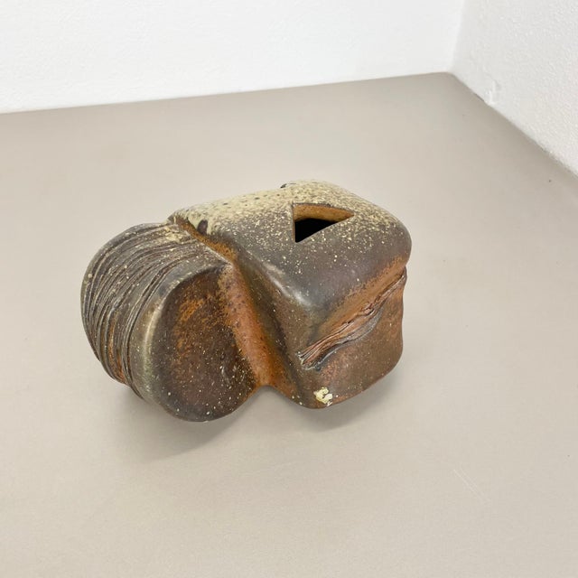 Abstract Ceramic Studio Pottery Object from Horst Kerstan, Kandern, Germany, 1980s For Sale - Image 3 of 18