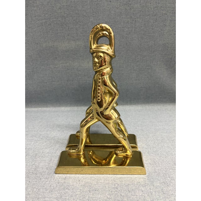 Large Virginia Metalcrafters Soldier Bookends For Sale In Raleigh - Image 6 of 11