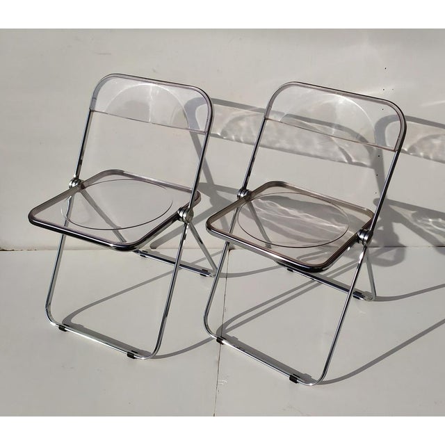 Plia Chairs from Kartell, 1970s, Set of 4 For Sale - Image 6 of 10