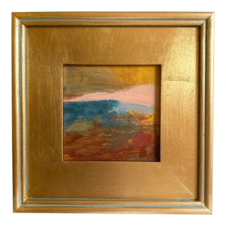 "Autumn Sunset" 2026 Framed Mini Painting by Jessalin Beutler For Sale