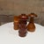 Brown Set of There (3) Salt and Pepper Mill Designed by Jens Quistgaard for Dansk Designs. For Sale - Image 8 of 18