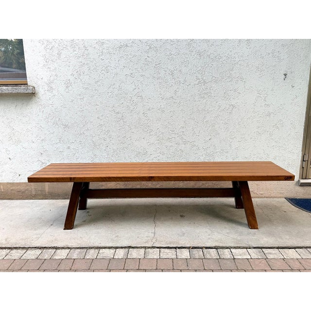 Torbecchia Bench by Giovanni Michelucci for Poltronova, 1964 For Sale - Image 9 of 10