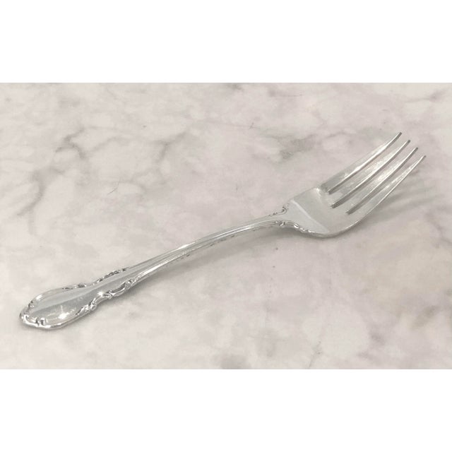 1960s Towle Sterling Silver Legato (1962) Vintage Silverware - 4 Piece Place Setting For Sale - Image 5 of 7