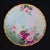 Antique T and v Limoges French Porcelain Cabinet Plate Hand Painted Roses Gold Rim For Sale - Image 10 of 15
