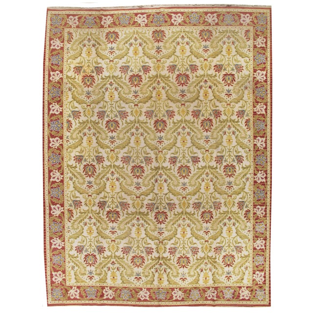 Antique Portuguese Carpet For Sale - Image 18 of 18