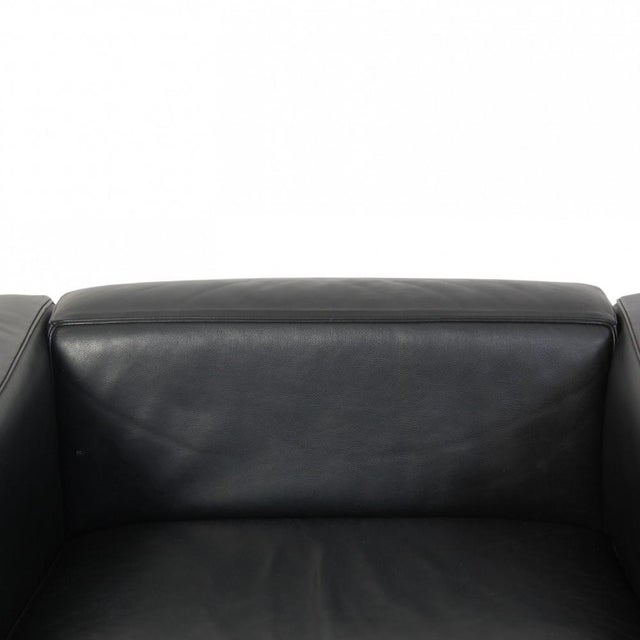 LC3 Chair in Black Leather by Le Corbusier, 2010s For Sale - Image 4 of 17