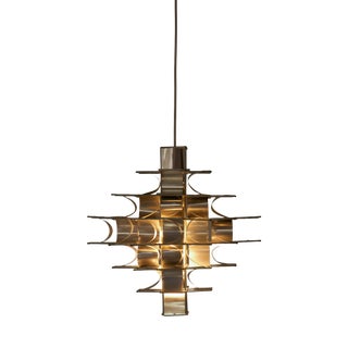 Cassiopeia Seven-Tier Pendant Light by Max Sauze for Max Sauze Studio, 1970s For Sale