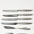 2000 - 2009 Reed and Barton Pisces Pattern Fish Motif Stainless Flatware Set 4 Table Settings - 21 Pieces For Sale - Image 5 of 12