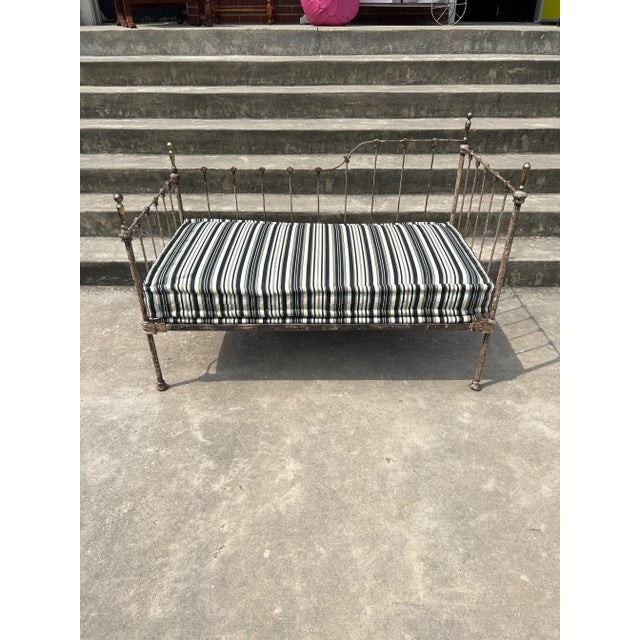 Vintage Iron Daybed Bench Chairish