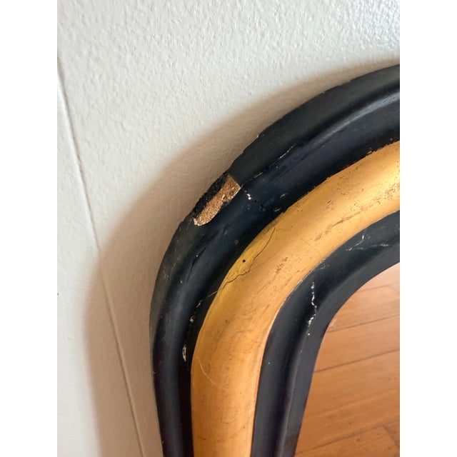 Early 19th Century Louis Philippe Ebonized and Gold Gilt French Mirror For Sale In San Francisco - Image 6 of 9