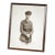 Fascinating World War I Framed Antique Studio Photograph of British Soldier in Uniform Militaria Home Decor For Sale