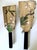 Set of 2 Post War Kabuki Paddles (Hagoita) Original Shuttlecock Ball Japan Circa 1960 For Sale - Image 4 of 17