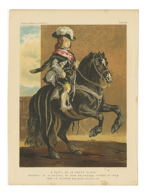 Cassell and Company after Diego Velázquez, Prince on Horseback, 1880, Chromolithograph