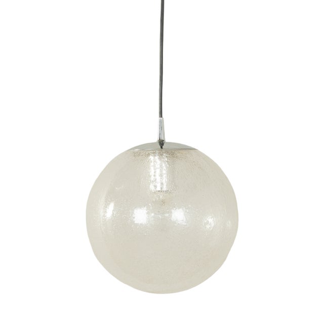 Spherical Ceiling Lamp from Peill & Putzler, 1950s For Sale