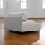 Italian Postmodern Oversized Lounge Chair in Cream Upholstery, 1970s, Mid-Century For Sale - Image 4 of 15