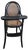 Bentwood Children Chair with Tablet & Foot Support from Thonet For Sale