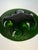 Green Ikebana Bowl in Green Art Glass by Michael Bang for Holmegaard, Denmark, 1975 For Sale - Image 8 of 10